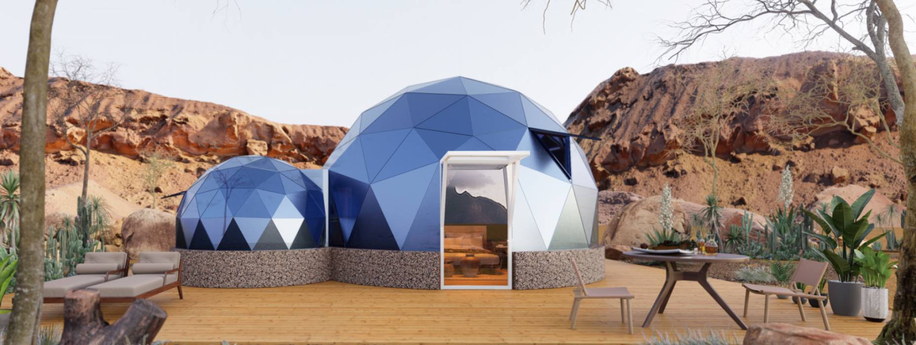 镇江球形智能光伏玻璃星空房